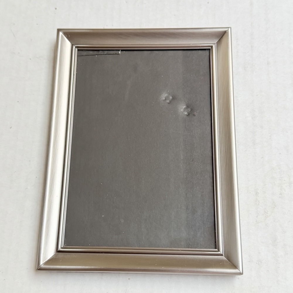 Malden Vintage Silver Tone Metal Picture Frame Decor 6 X 8 Decor Artsy Minimal